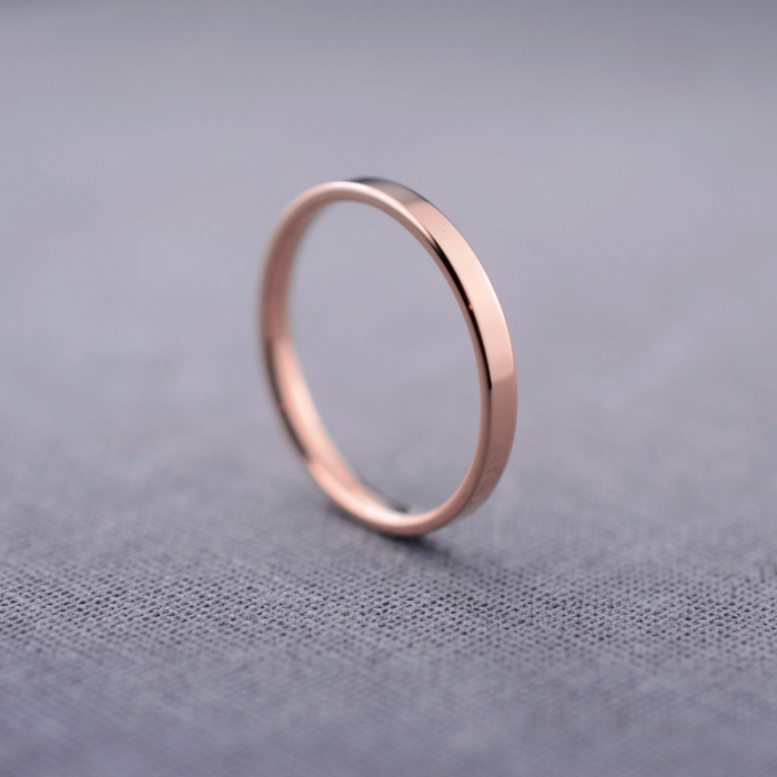 rose gold band