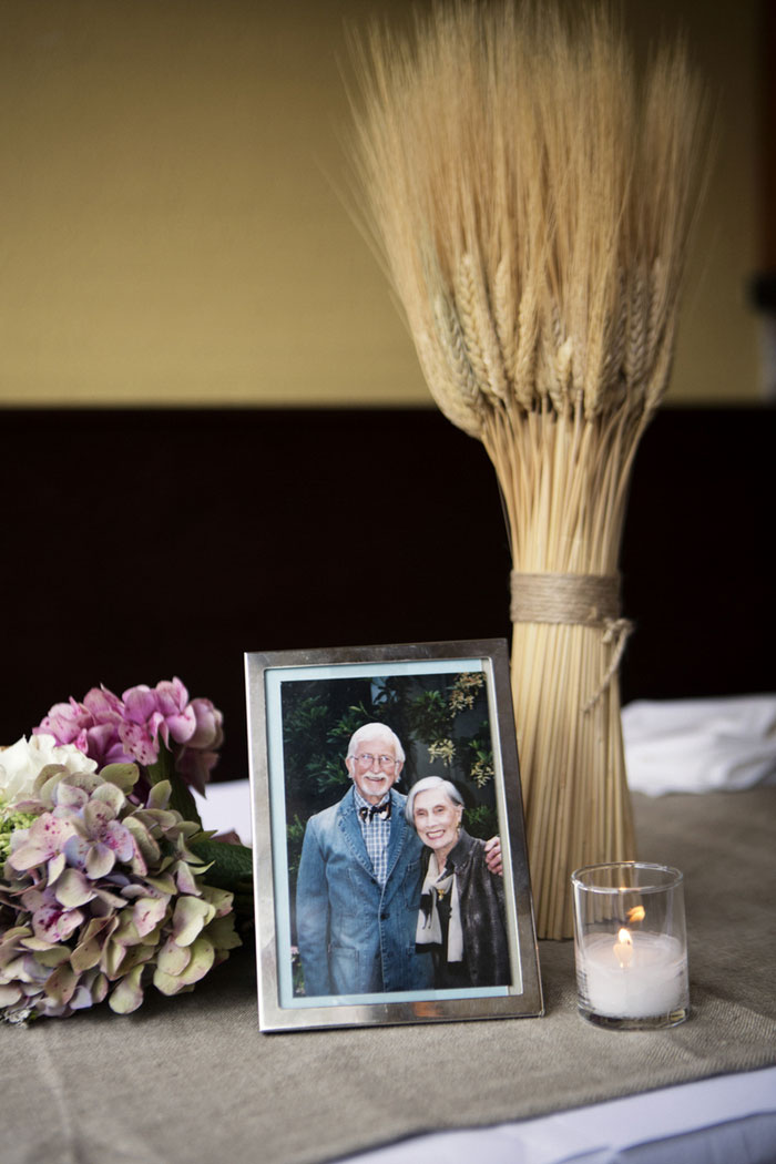 wedding memorial table