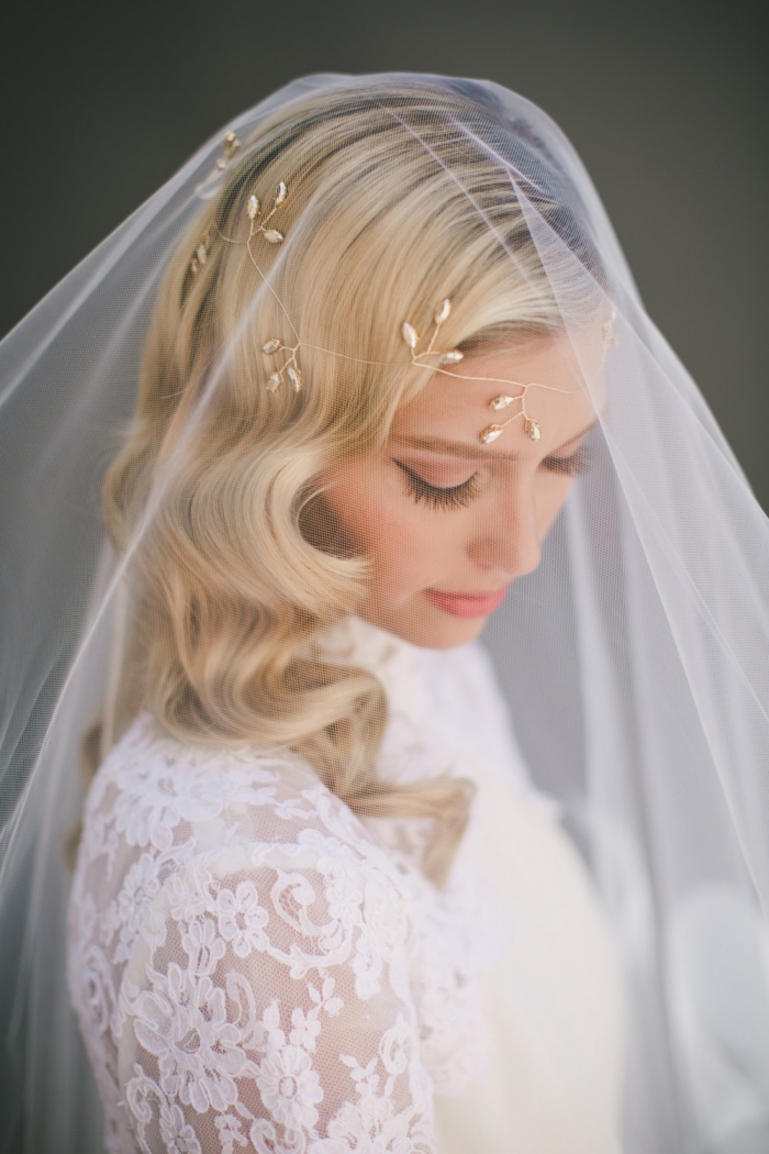 tulle cathedral veil