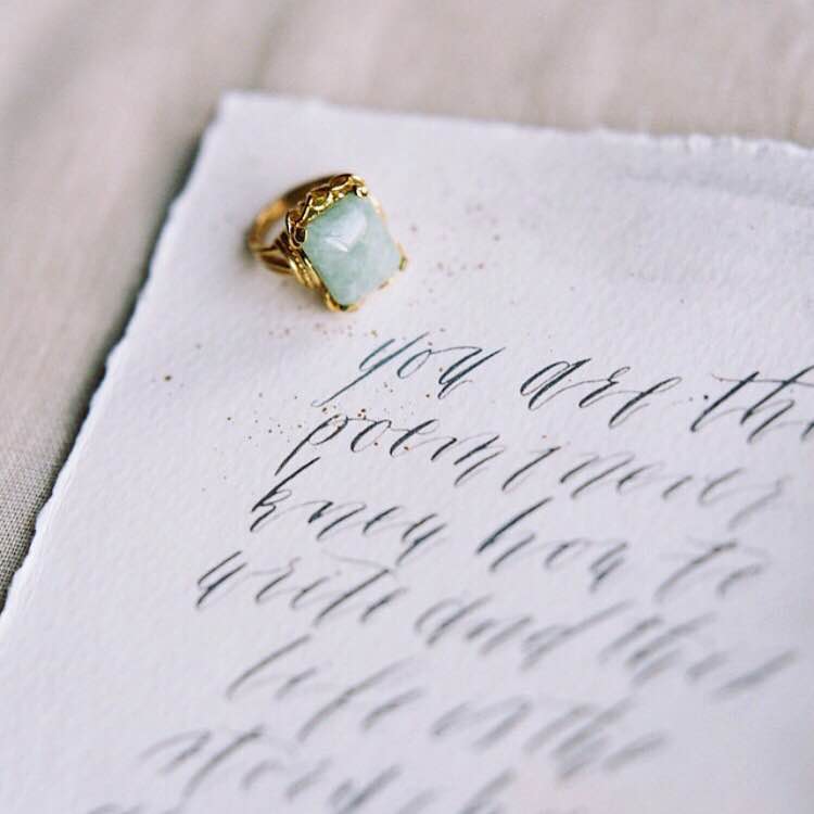 calligraphy wedding