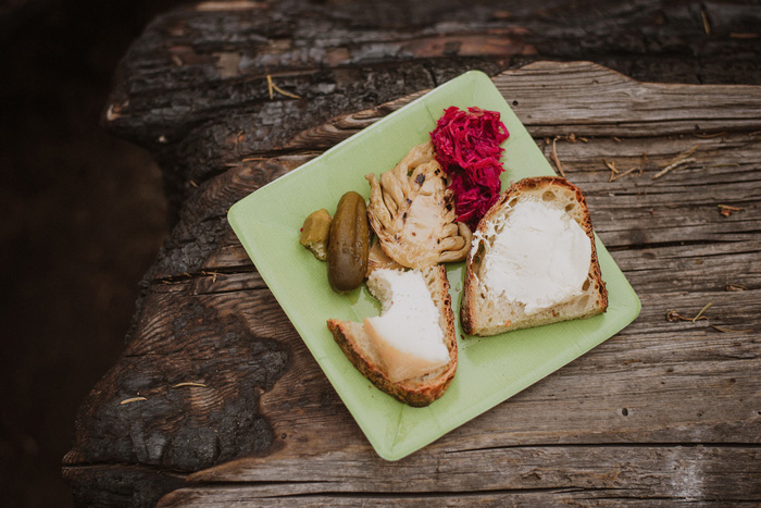 wedding picnic food