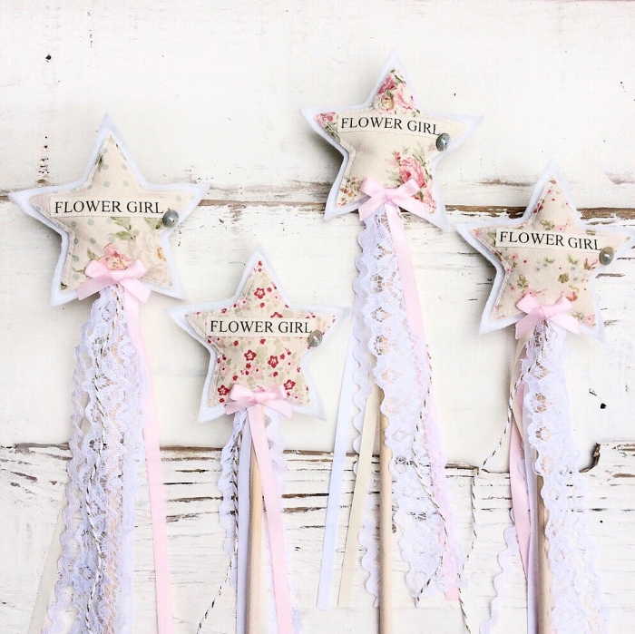 flower girl wand