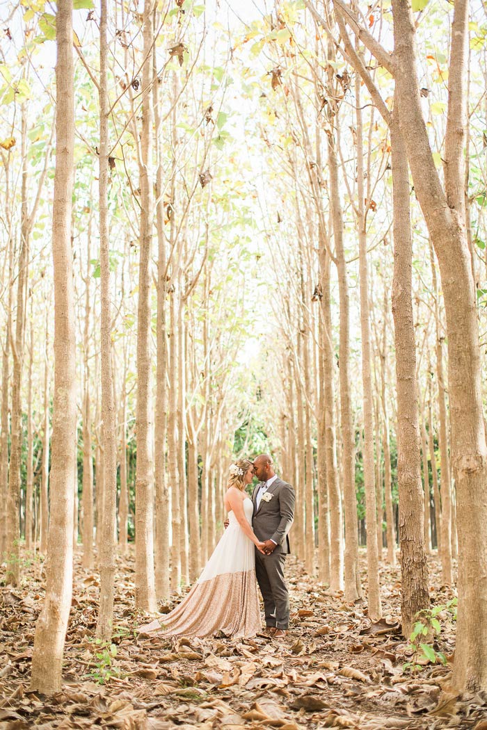 wedding portrait in Hawaii