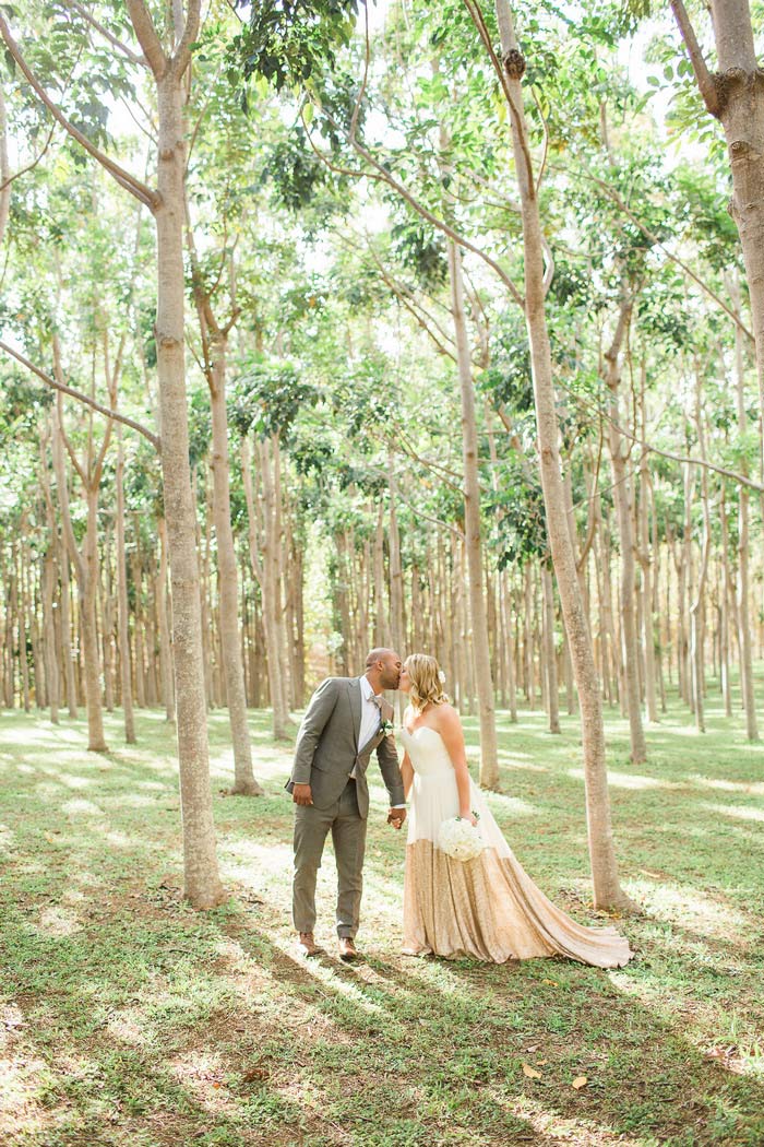 wedding portrait in Hawaii