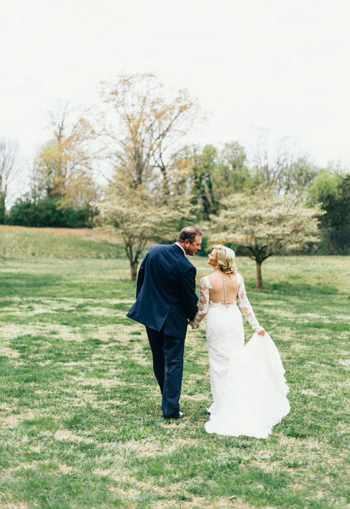 bride and groom portrait