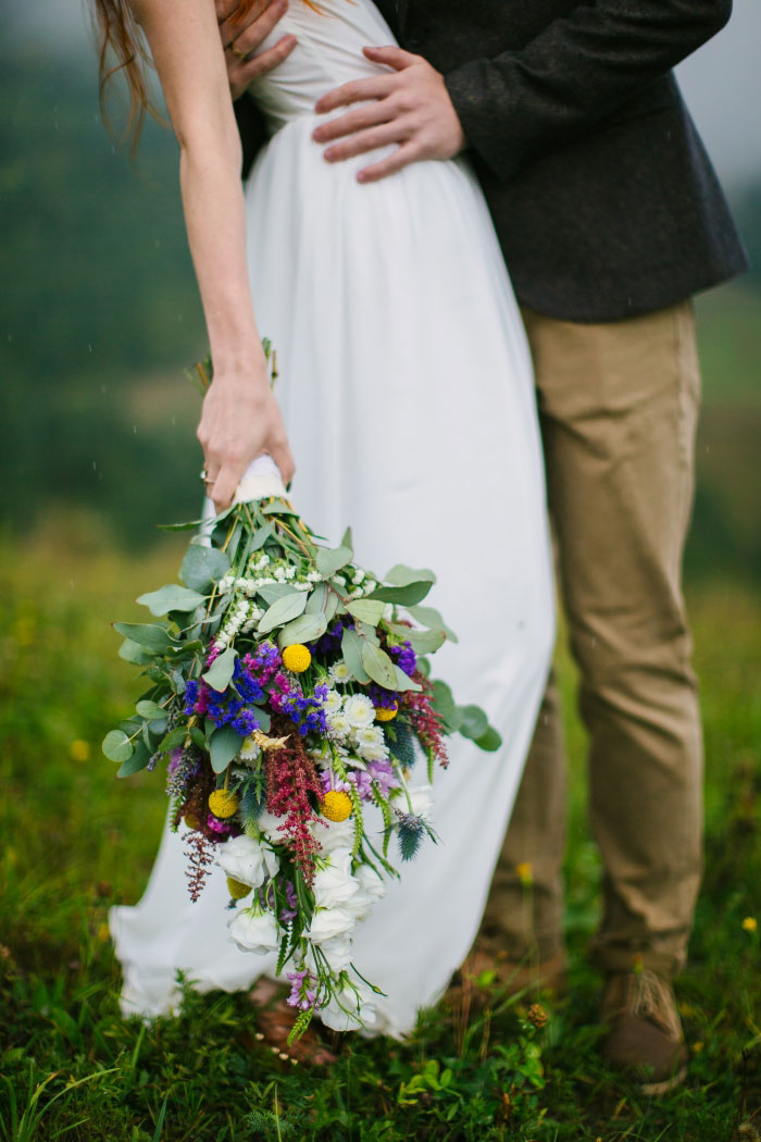 rustic wedding bouquet