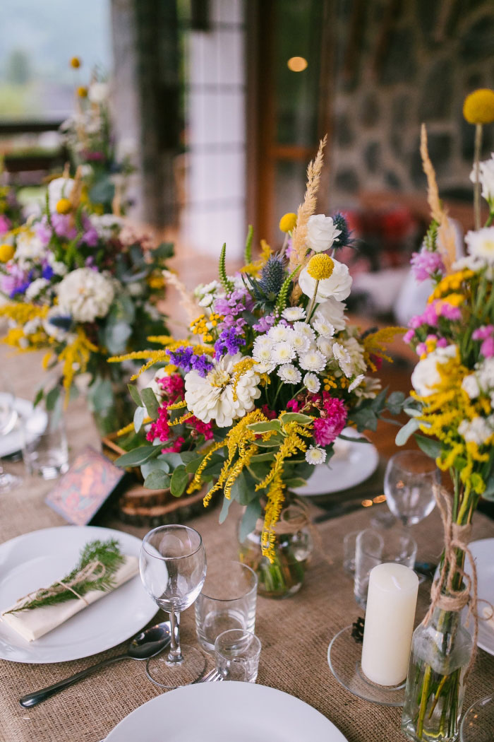 wedding table setting