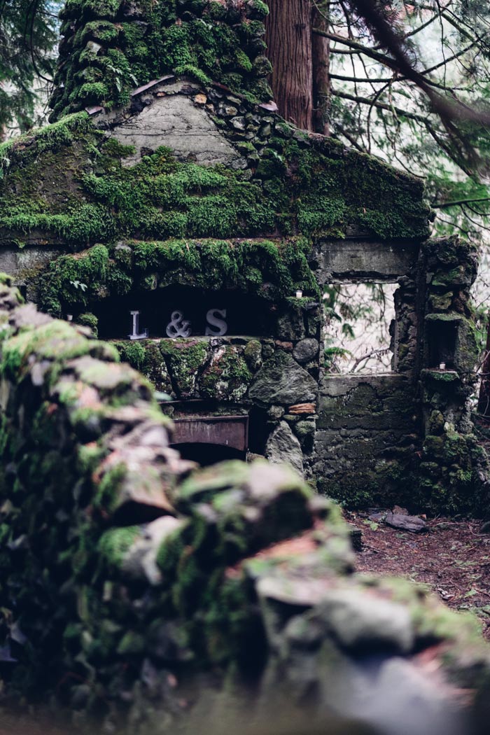 woodland elopement site