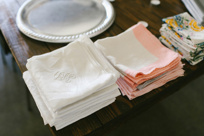 monogrammed napkins