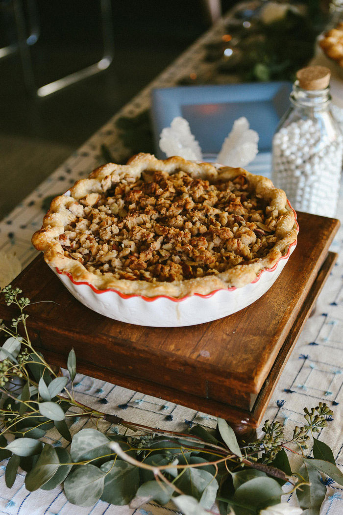 crumble pie