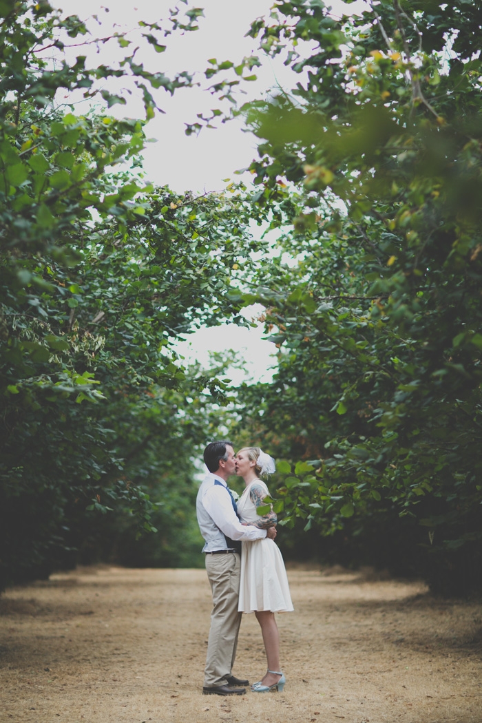 Oregon cabin wedding