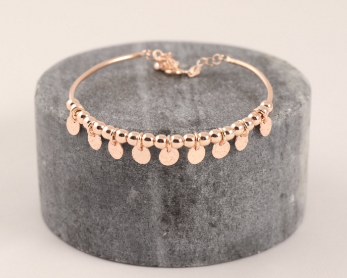 boho rose gold bracelet