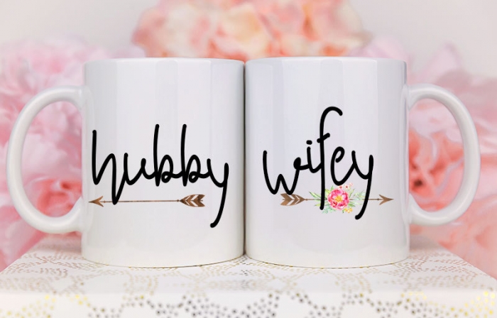 hubby wifey mugs