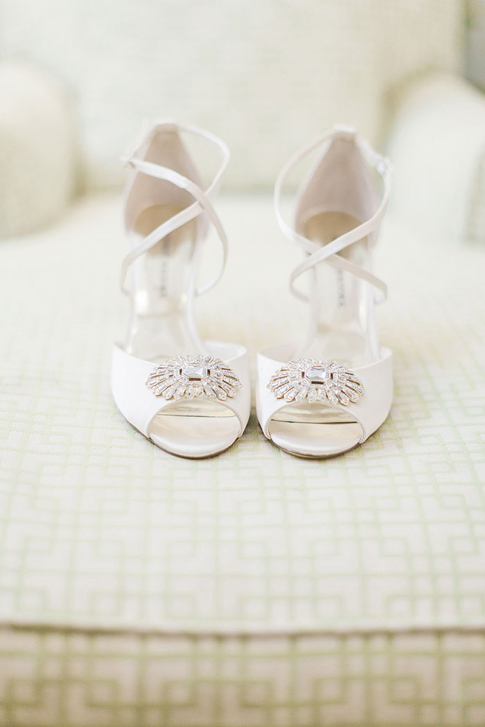 bride's shoes