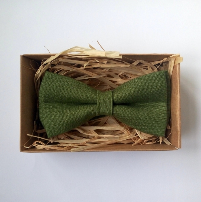 olive green bowtie