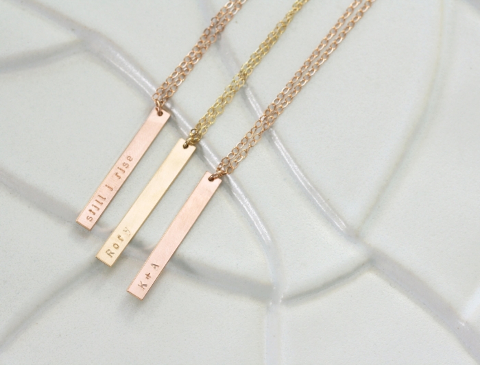 personalized necklace