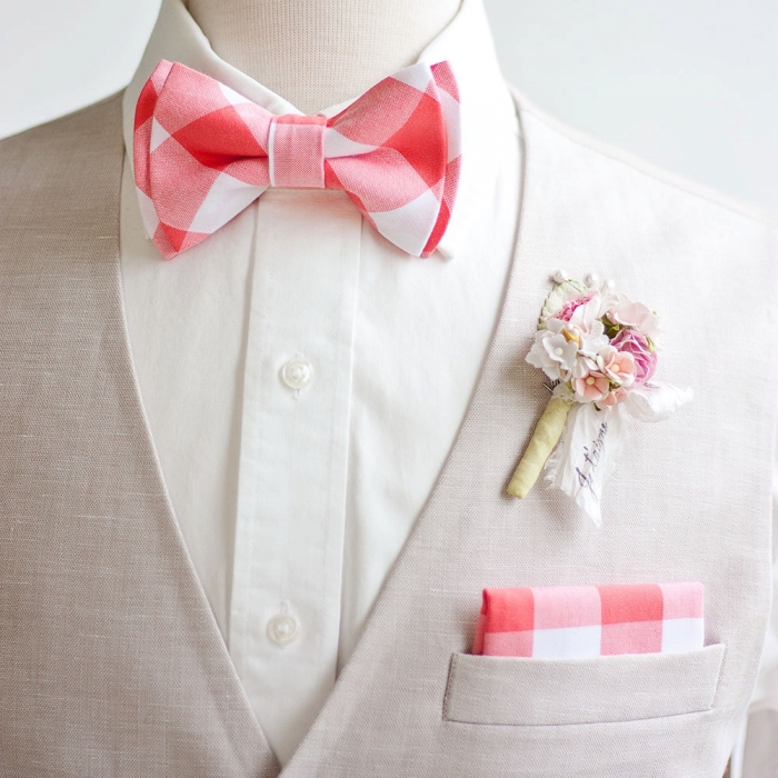 plaid bowties