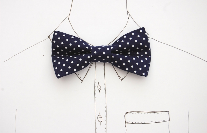 polkadot bowtie