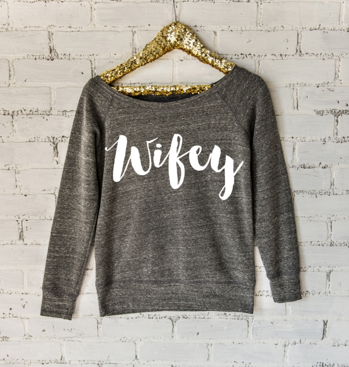 wifey sweater