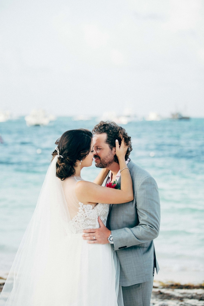 bride and groom portrait