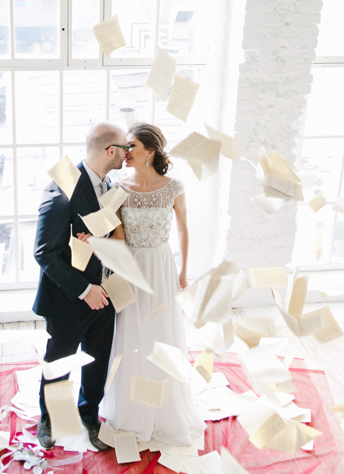 bride and groom portrait