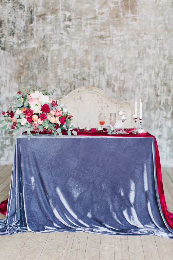 styled shoot set-up