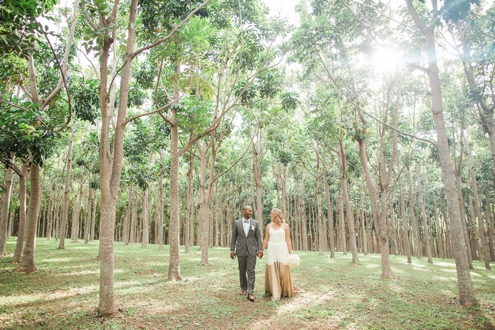 Caitlin And Shawn S Kauai Botanical Gardens Elopement