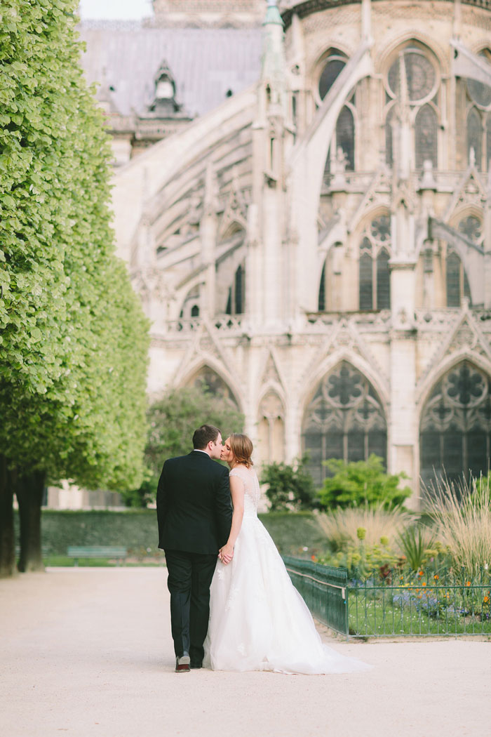 Paris wedding portrait