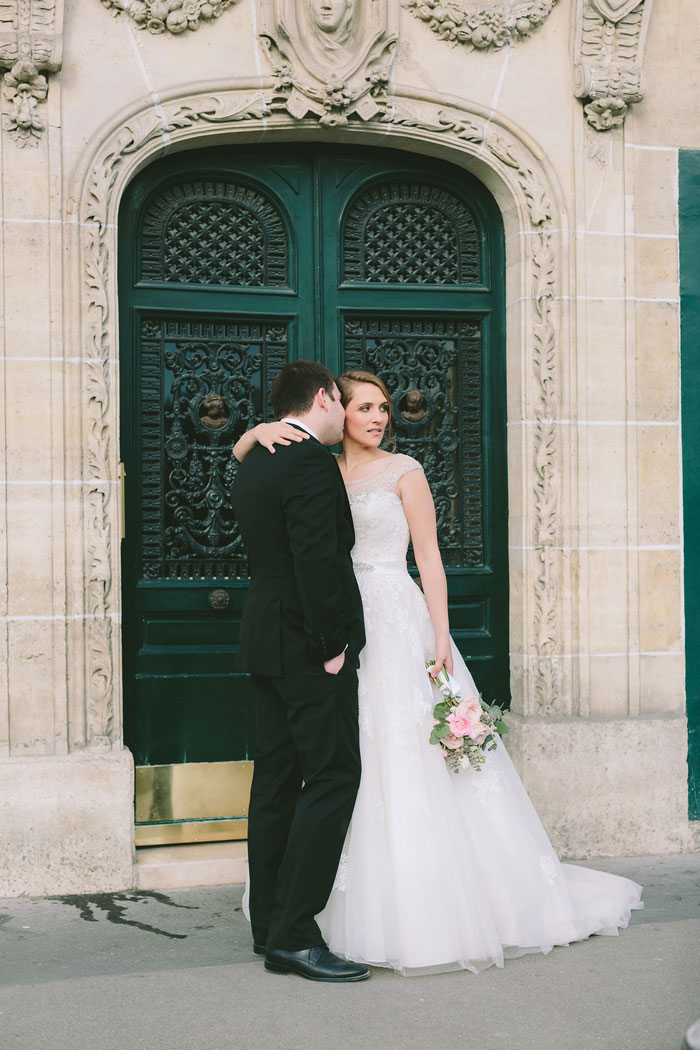 Paris wedding portrait