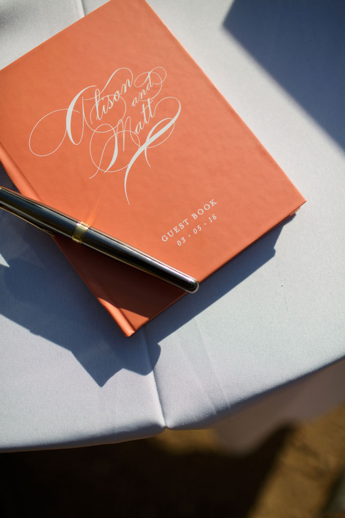 wedding guest book