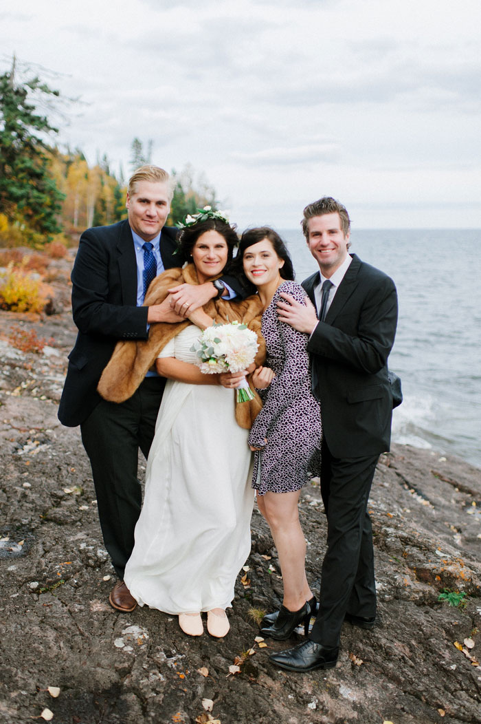 bridal party portrait