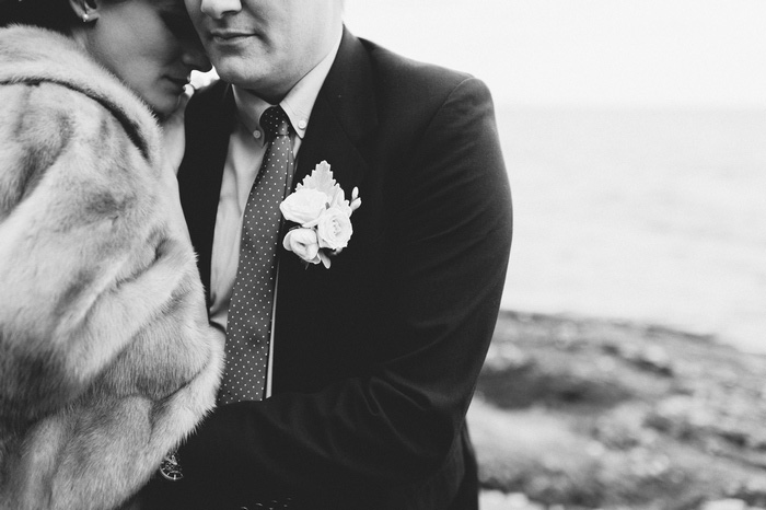 bride and groom portrait