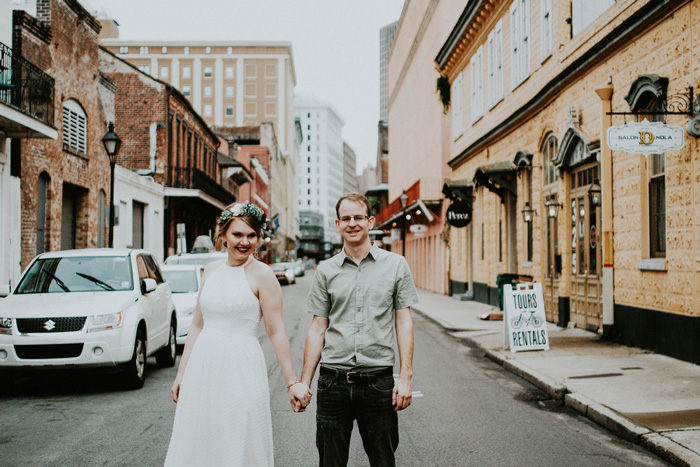 wedding portrait in New Orleans