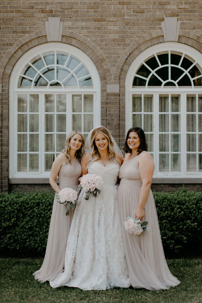 bridal party portrait