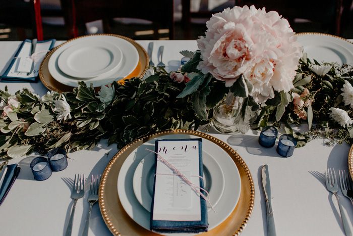 wedding place setting