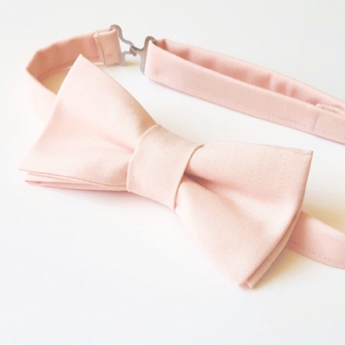 blush bowtie