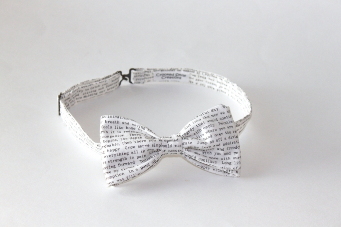 bookworm bow tie