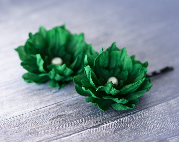 flower hairpins