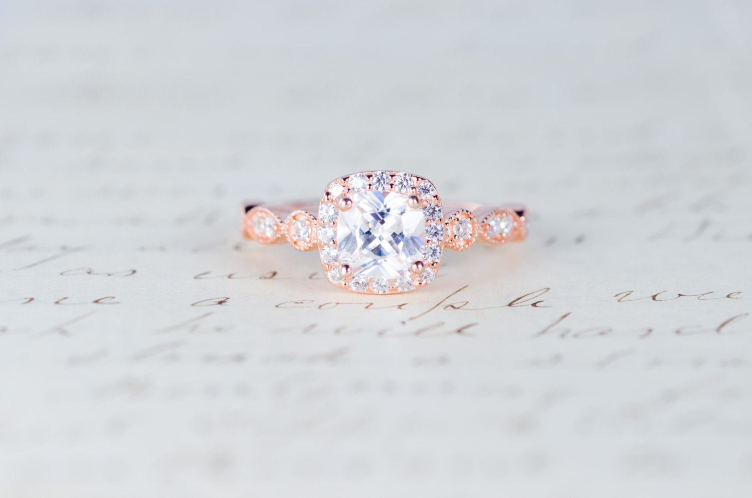 Rose Gold Engagement Rings