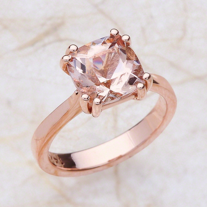 rose gold engagement ring 5