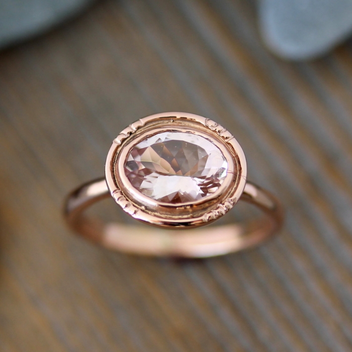 rose gold engagement ring 7