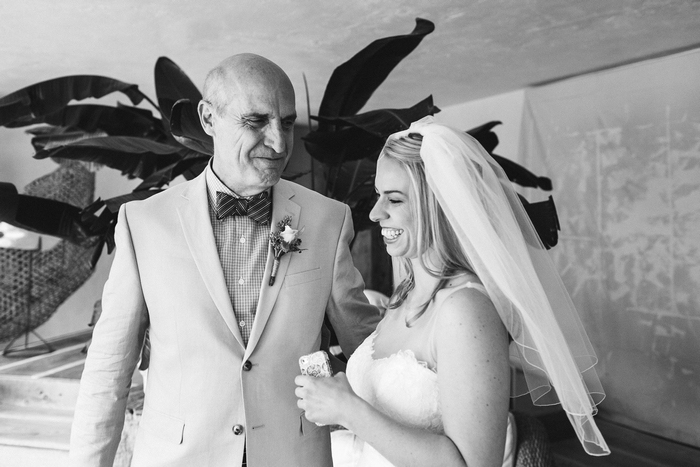 bride and her father