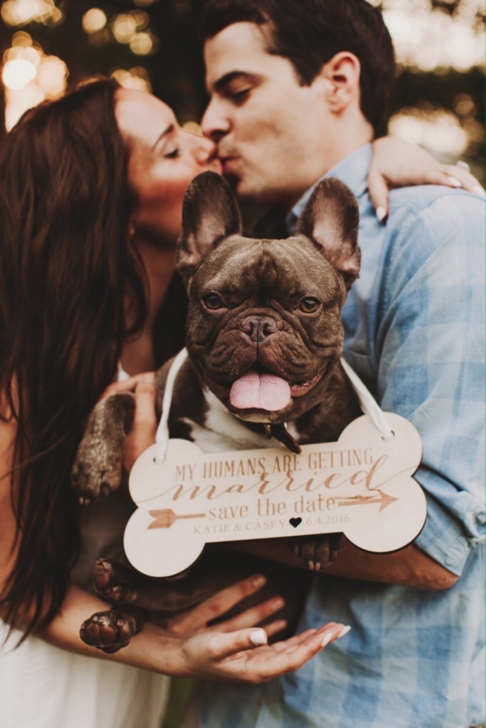 wedding dog sign