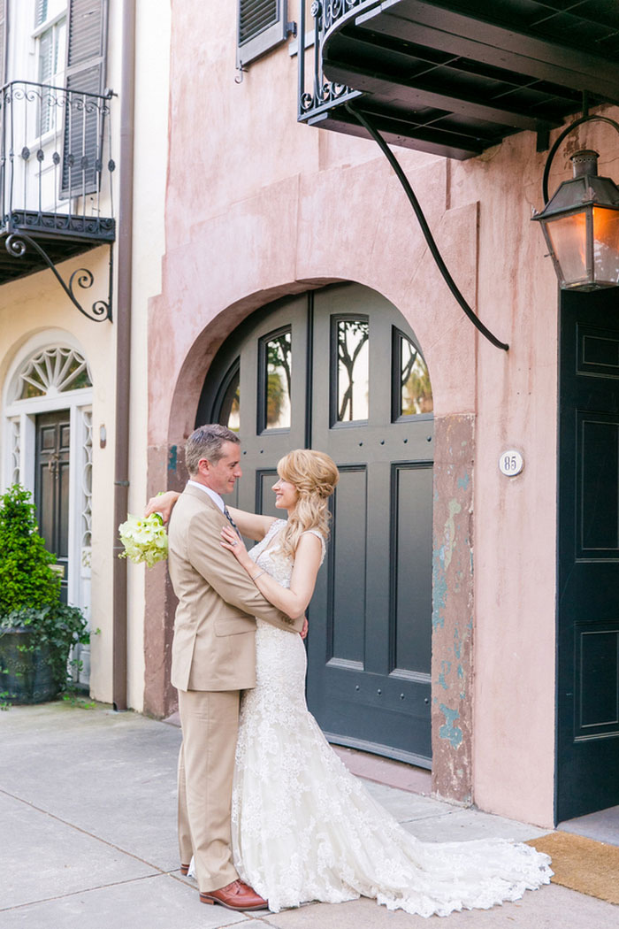 bride and groom portrait