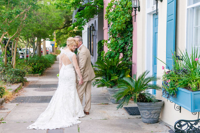 bride and groom portrait