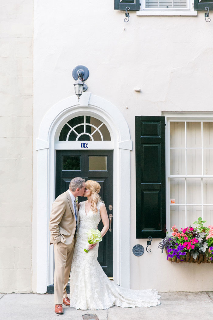 bride and groom portrait