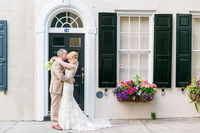 bride and groom portrait