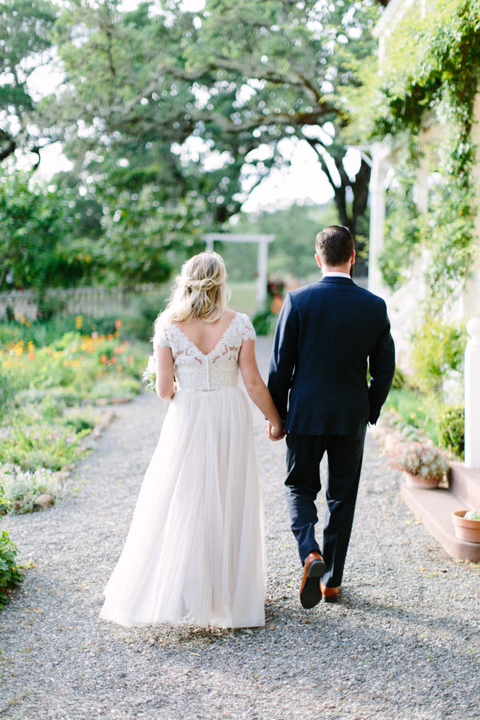 bride and groom portrait