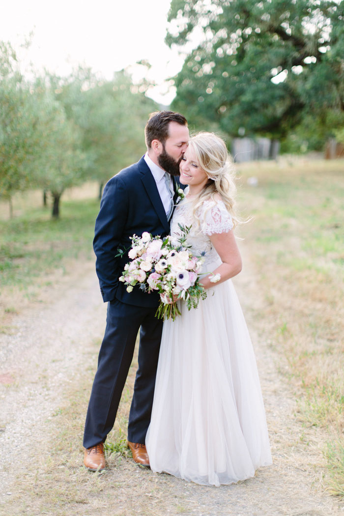 bride and groom portrait