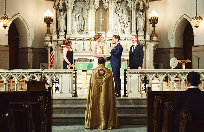 church wedding ceremony